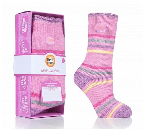 Женские носки Heat Holders, размер 37-42, розовый