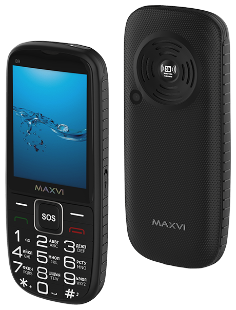 Мобильный телефон MAXVI B9 Blue - фото №9
