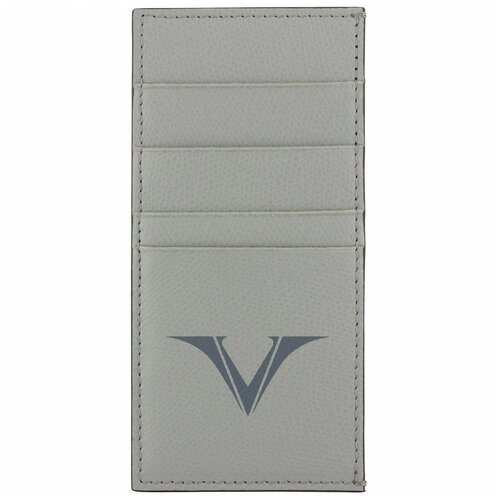 Держатель для кредитных карт кожаный Visconti VSCT серый (KL04-03)