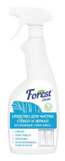 Средство для мытья стекол и зеркал Forest clean 500 мл - фотография № 4