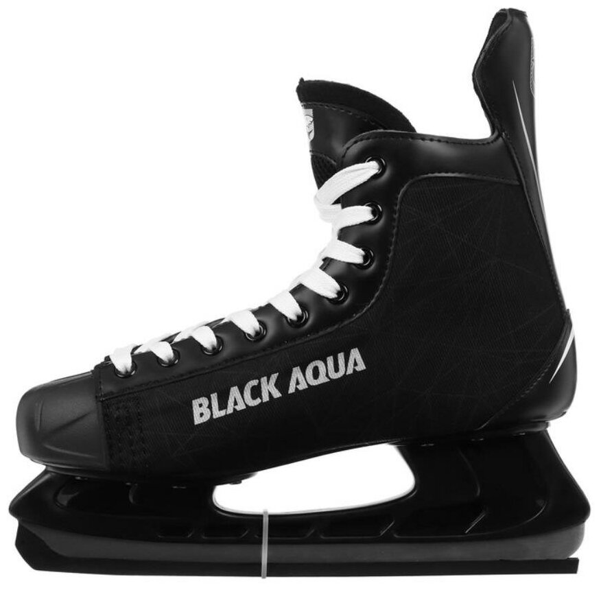 Коньки хоккейные Black Aqua BlackAqua HS-207, размер 44