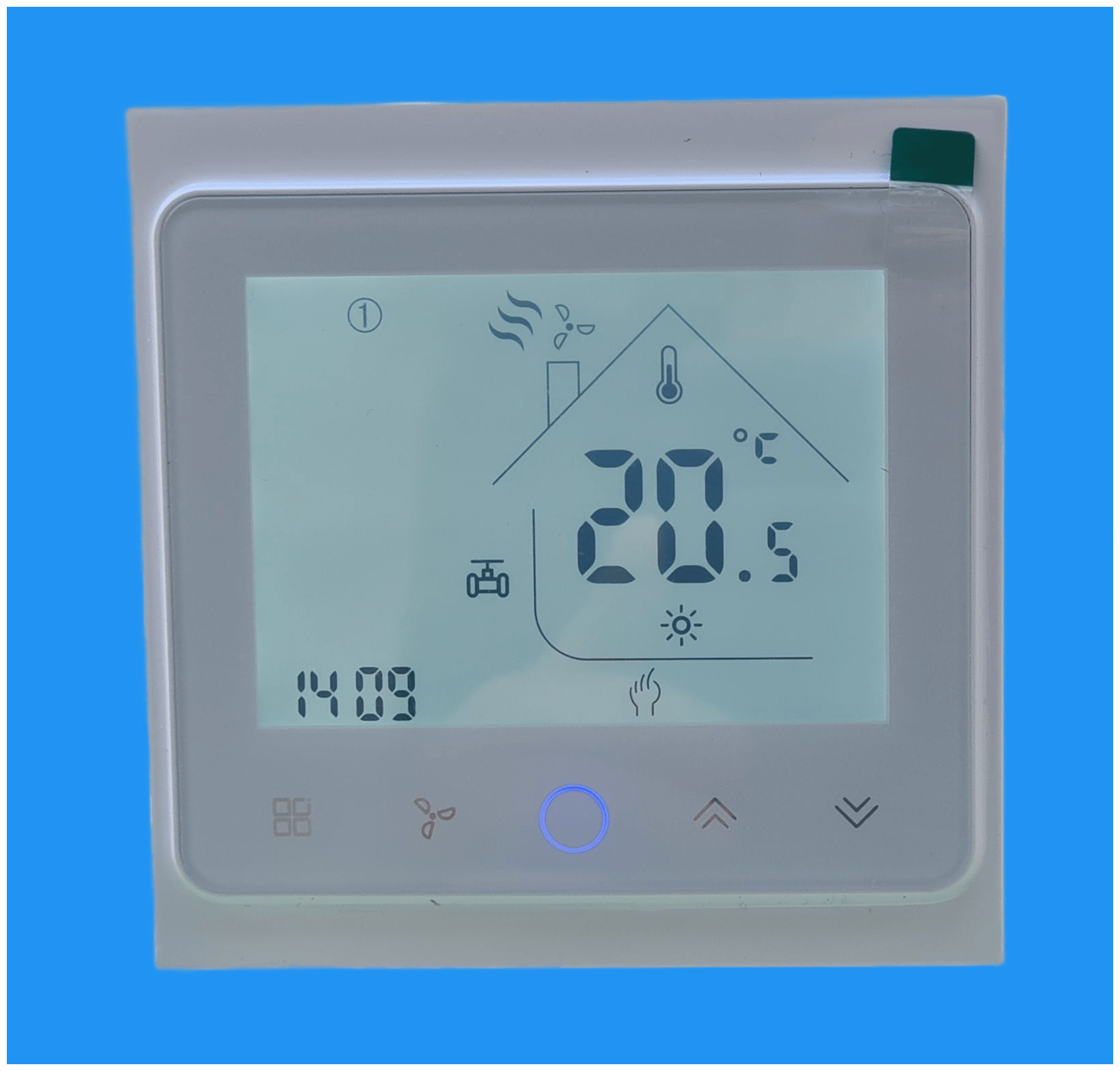 Терморегулятор (термостат) для фанкойла zigbee (4-х трубный) | 5A | Smart Life - фотография № 1