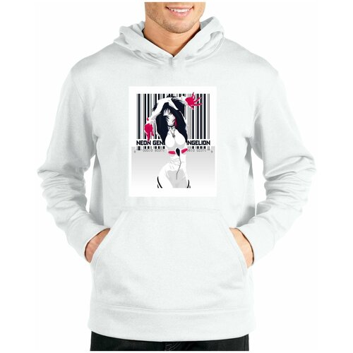 Худи , размер 52, белый