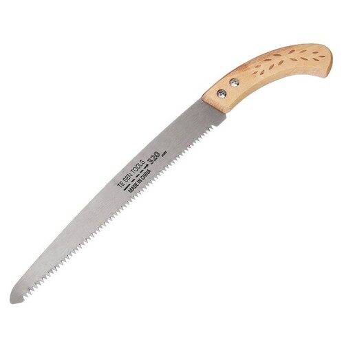Ножовка КНР садовая, 300 мм, деревянная ручка (3809582)