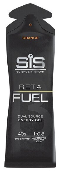 SiS, Beta Fuel Energy Gel, 60мл (Апельсин)