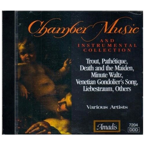 V/A Chamber Music And Instrumental Collection*Chopin Scbert Beethoven Grieg - Amadis CD Чехия ( Компакт-диск 1шт)
