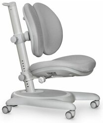 Растущее детское кресло для дома Ortoback Duo Grey (арт. Y-510 G) для обычных и растущих парт + чехол