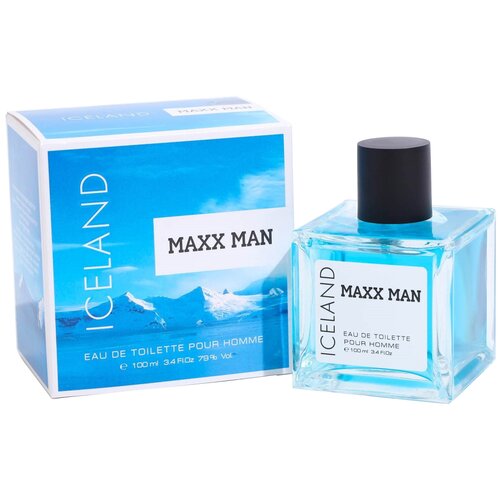 Today Parfum туалетная вода Maxx Man Iceland, 100 мл, 200 г туалетная вода мужская maxx man iceland макс мен айслэнд 100ml 7787429