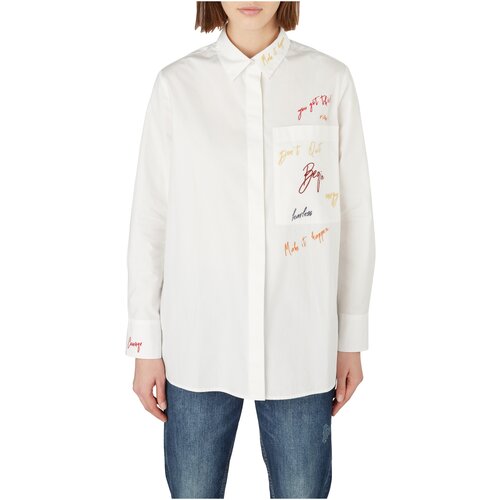 блузка, s.Oliver, артикул: 10.2.11.10.100.2120543 цвет: WHITE (0210), размер: 38