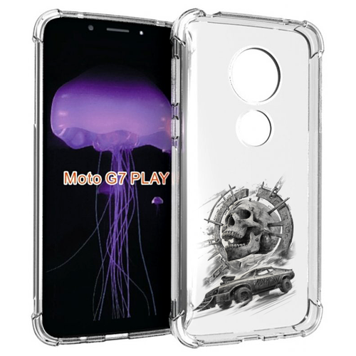 Чехол MyPads мед макс для Motorola Moto G7 Play задняя-панель-накладка-бампер чехол mypads гризли для motorola moto g7 play задняя панель накладка бампер