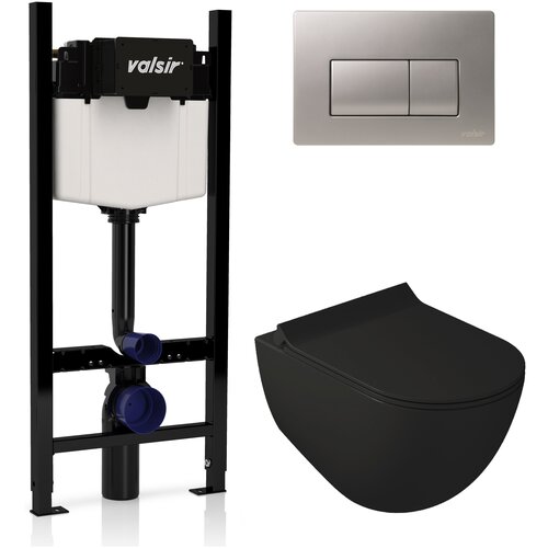 Комплект инсталляции Valsir с унитазом Galassia KIT VSCrM 7317NEMT Slim P1