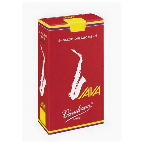 JAVA RED CUT Трости для саксофона Альт №3 (10шт) Vandoren SR263R vandoren sr272r java red cut