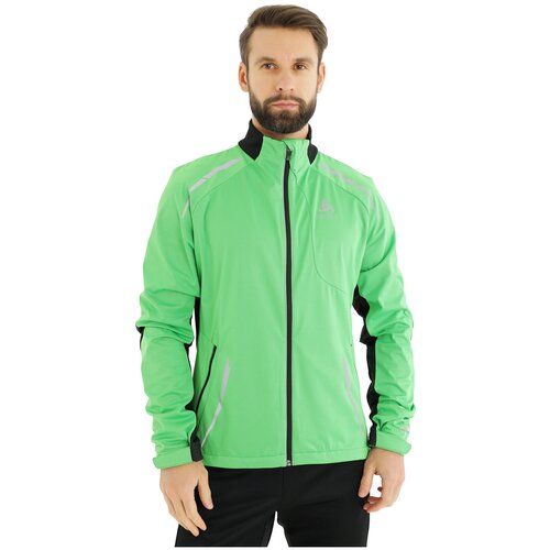 фото Куртка беговая odlo jacket frequency classic green (us:xl)