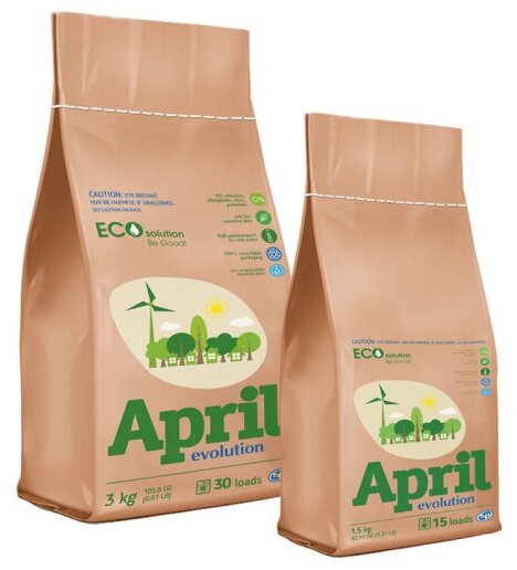 Стиральный порошок April Evoiution EcoSolution 1.5кг Сонца - фото №20