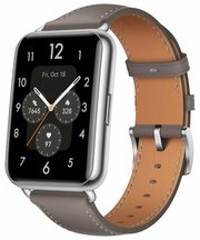Умные часы Huawei Watch Fit 2 Yoda-B19V Nebula Grey Leather Strap 55029266