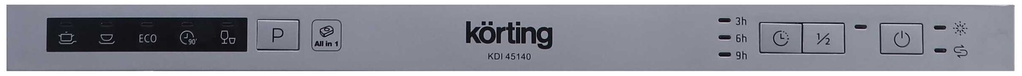 Посудомоечная машина Korting KDI 45140 - фотография № 3