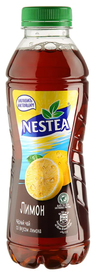 Чай Nestea черный Лимон 0.5 л. ПЭТ упаковка 6 штук - фотография № 4