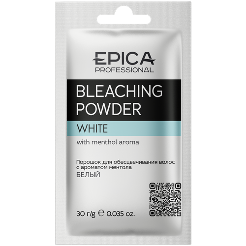 EPICA Bleaching Powder Порошок для обесцвечивания Белый (Саше), 30 гр. epica professional bleaching powder white порошок для обесцвечивания 500 г