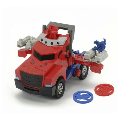 Боевой трейлер Optimus Prime из серии Трансформеры, со светом и звуком, 23 см. Dickie Toys