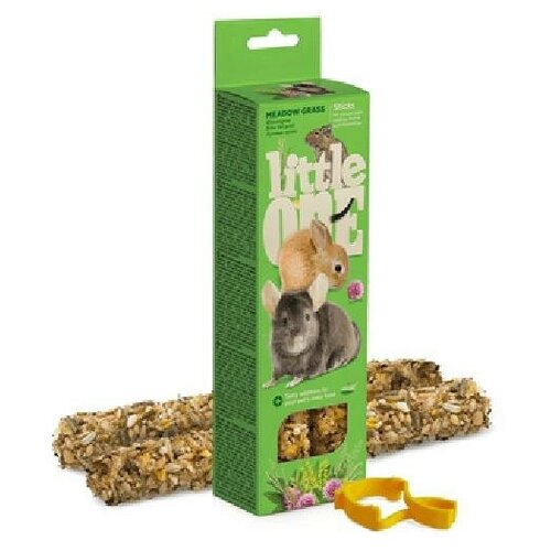Little One Палочки для морских свинок кроликов и шиншилл с луговыми травами 0,12 кг 37750 (7 шт)