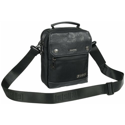 Мужская сумка через плечо LEASTAT 6606.2 Black