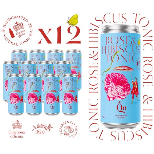       QN Rose & Hibiscus Tonic (12 .  0,33 .)