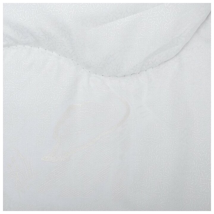 Одеяло зимнее 172х205 см, иск. лебяжий пух, ткань глосс-сатин, п/э 100%