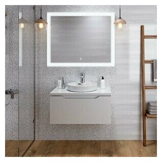 Зеркало с подсветкой 100x80 Cersanit LED 030 design для ванной 63543 - фотография № 3