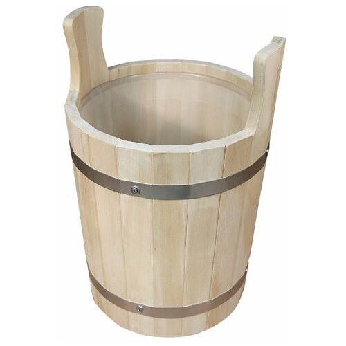 Запарник 9л. с пласт. вкладышем липа Б7412 баня