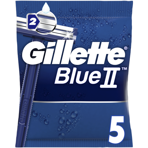 Бритвы одноразовые GILLETTE BLUE 2, 5 шт