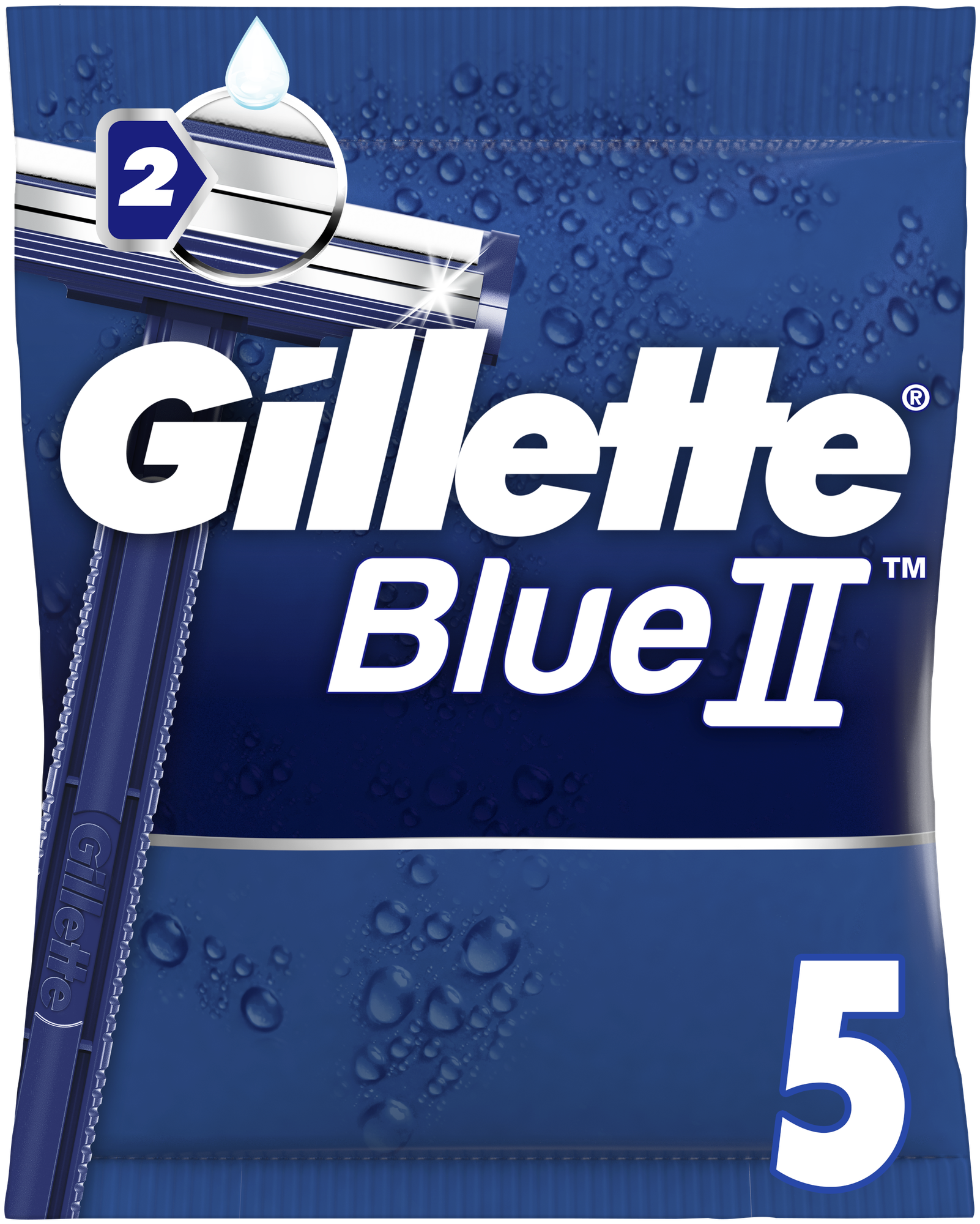 Одноразовый бритвенный станок Gillette Blue II