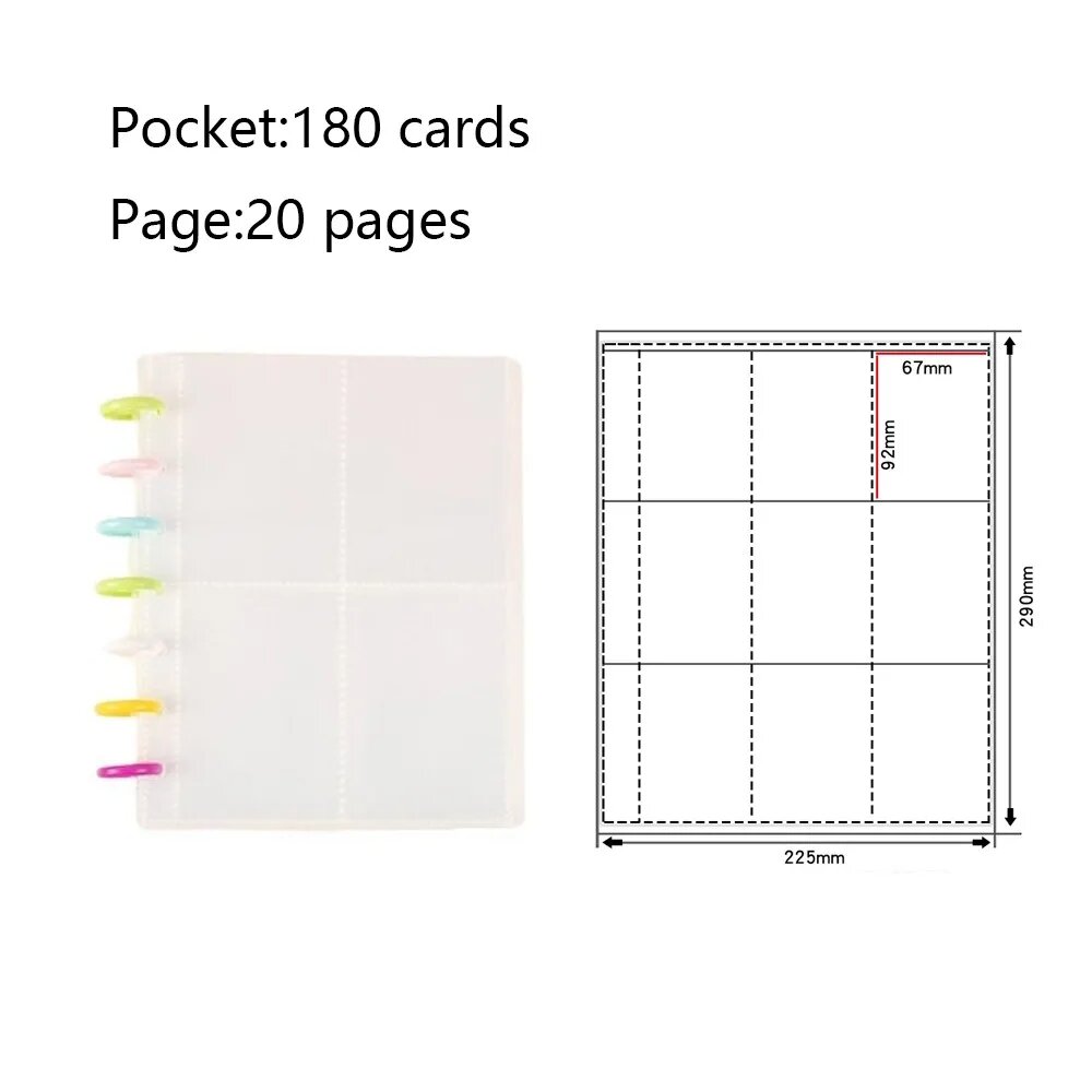 Фотоальбом K-pop 80/120 карт B-Clear-20 pages