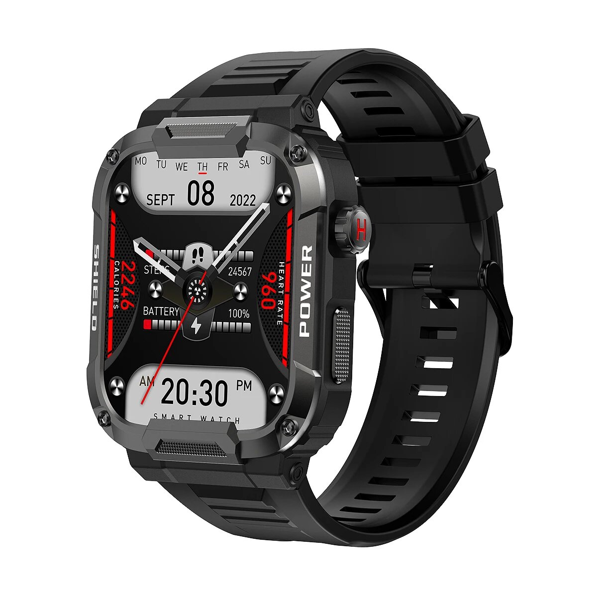 Xiaomi Smart Watch 1.85", Bluetooth, Черный