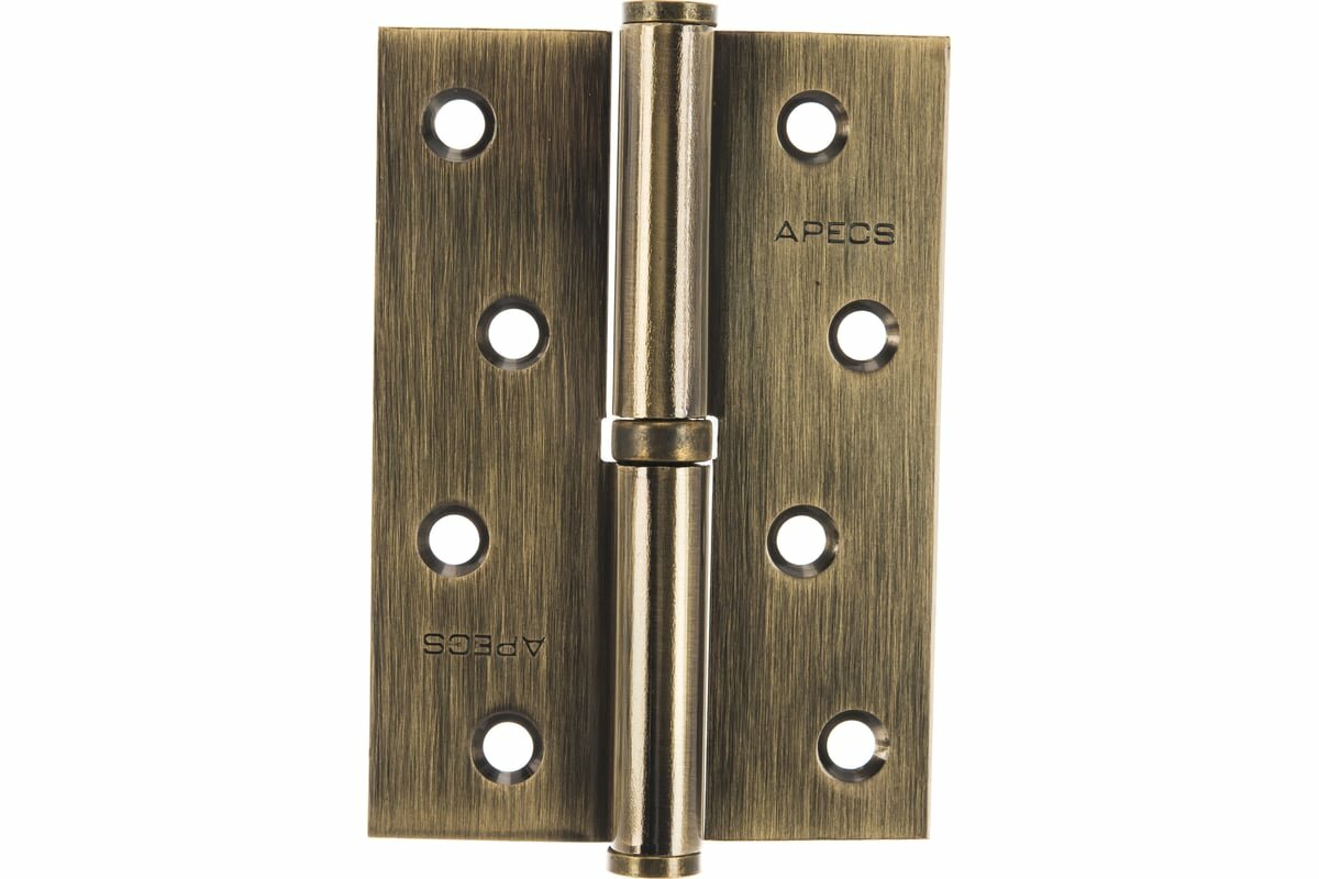 Петля врезная Apecs 100*70-B-Steel-AB-R бронза правая 1шт.