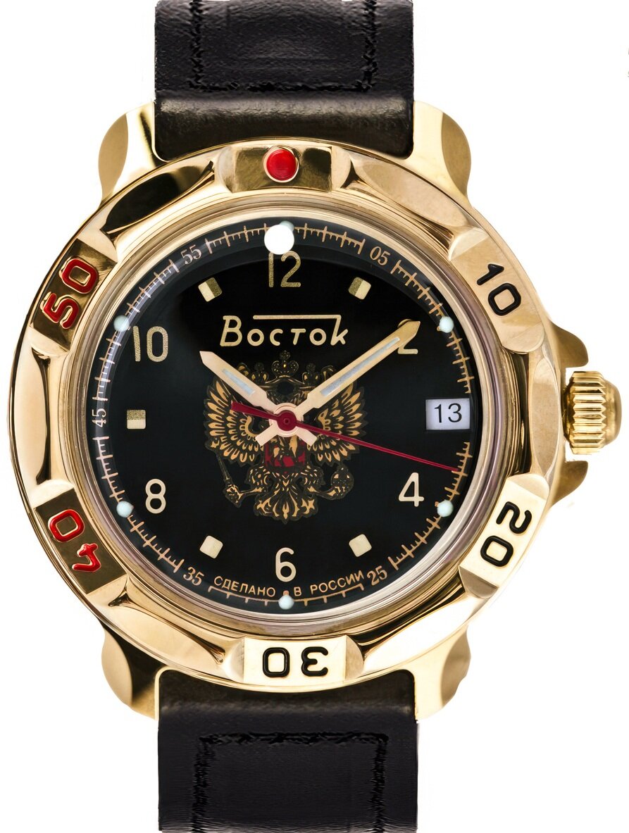 Наручные часы Восток, черный