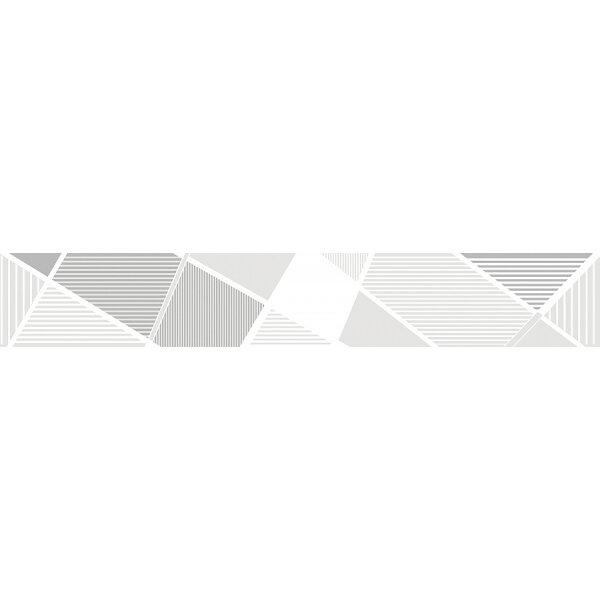 Бордюр SONNET GREY GEOMETRIA 505х62 (42 шт) (С). Цена за 1шт