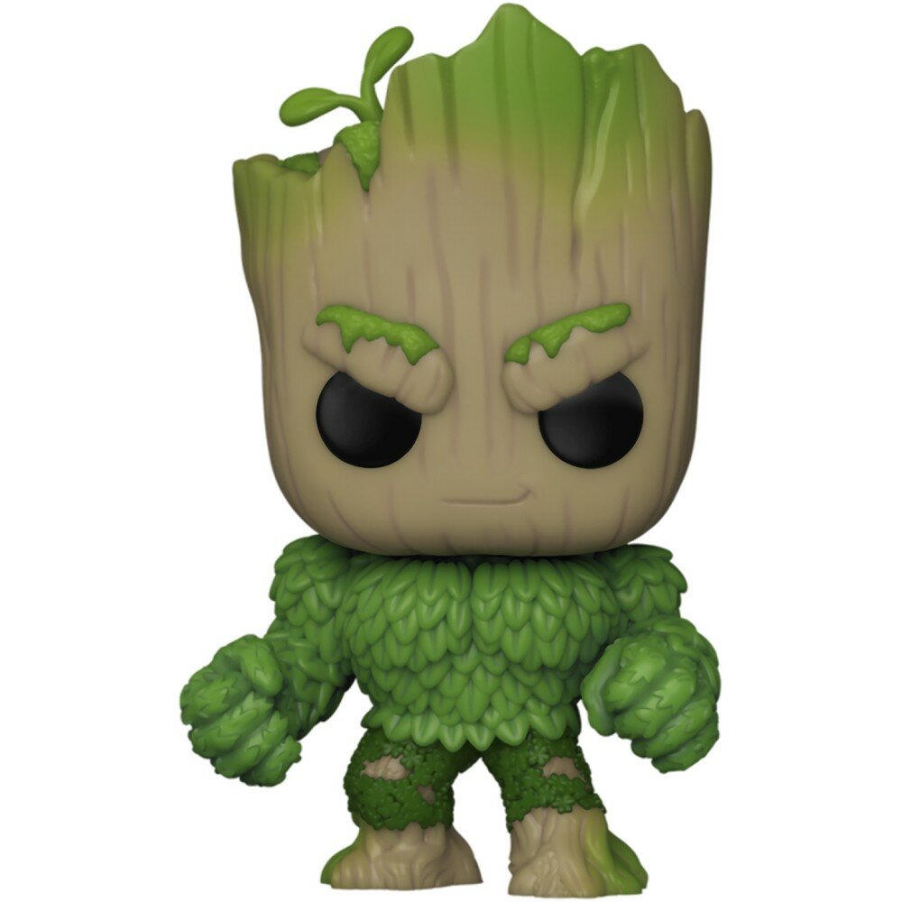 Фигурка Funko POP! головотряс We Are Groot Groot as Hulk (Marvel's 85th Anniversary) 81338