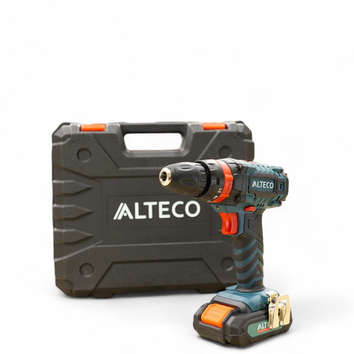 Аккумуляторная ударная дрель-шуруповёрт Alteco CID 0415 CID 2110.1/21V 27173