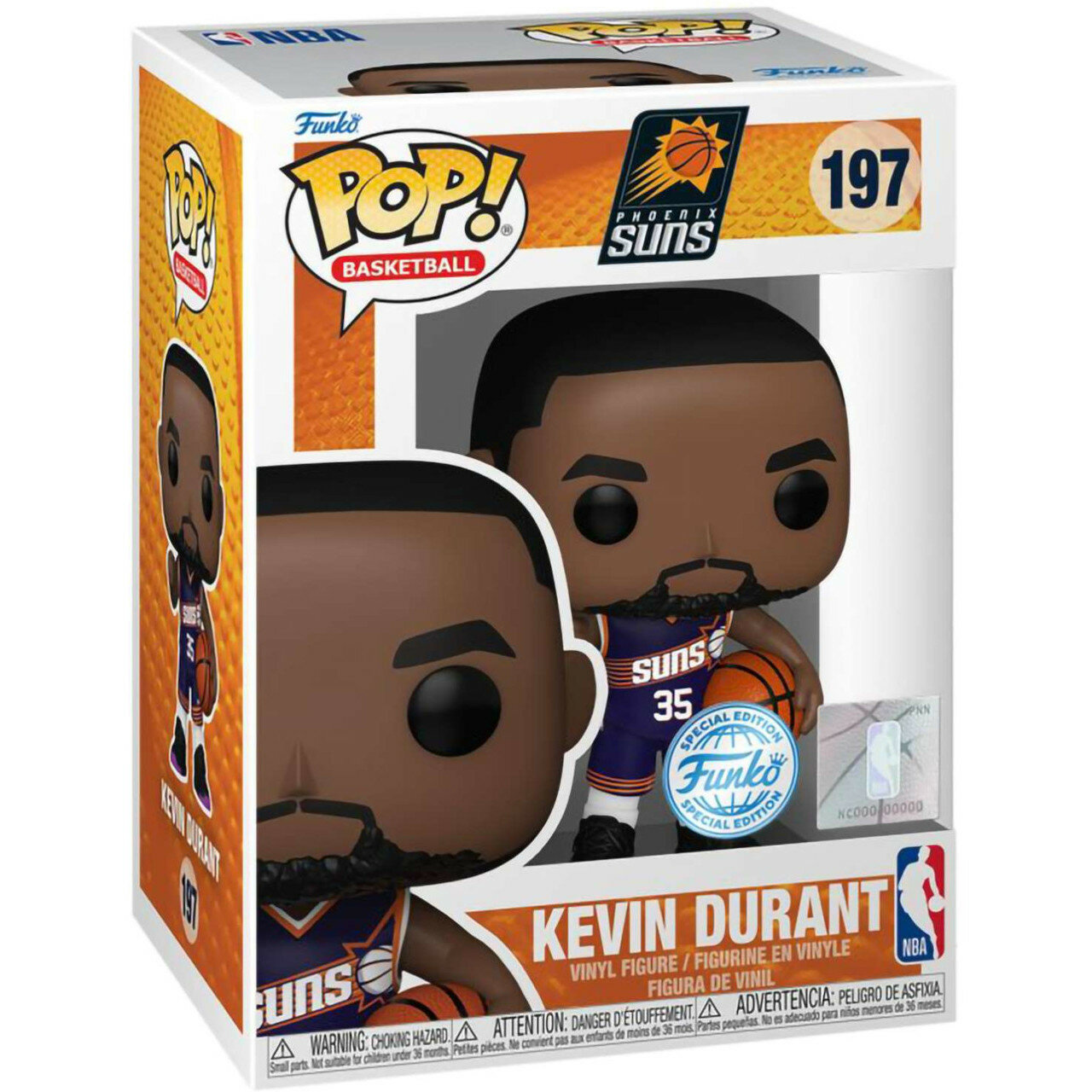 Фигурка Funko POP! NBA Phoenix Suns Kevind Durant (Icon Edition) 82828 — фото 1