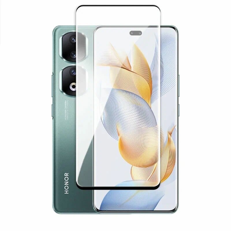 Защитное стекло, для Honor 90, 2.5D, 9H, антибликовое, олеофобное, прозрачное — фото 1