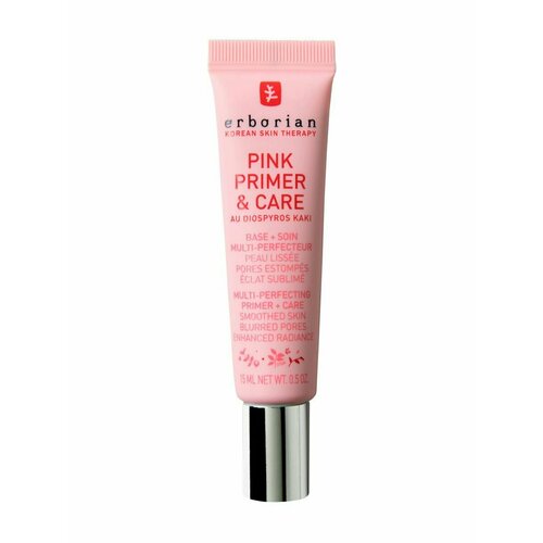 Праймер Erborian Pink Primer Care Mini для лица кремовый увлажняющий розовый 5мл 728₽