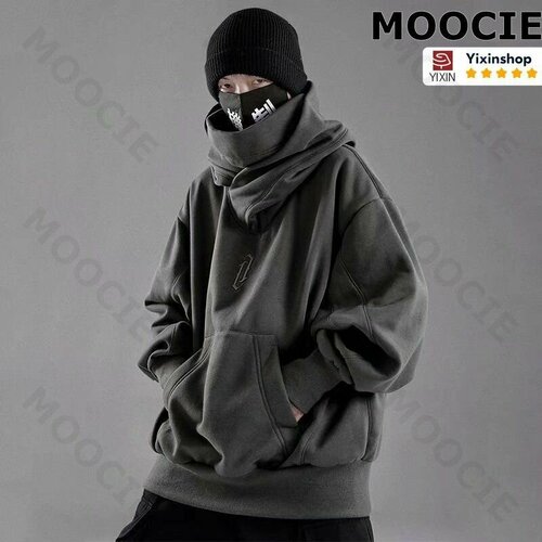 фото Толстовка moocie, размер 2xl, , серый