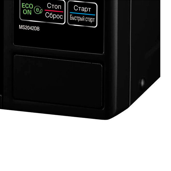 Микроволновая печь - СВЧ LG MS2042DB, 20л, 700Вт, электронное управление, черный — фото 1