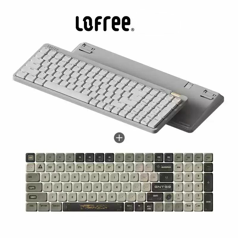 Клавиатура Lofree OE922 Xiaoshun Youth Edition с короткой осью, 100 клавиш + Колпачок для ключей