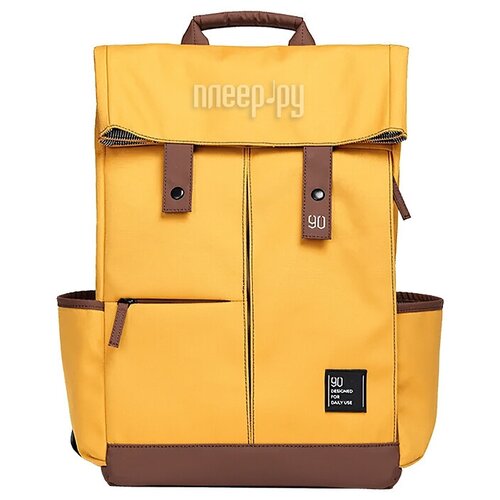 90 points 90 points vibrant college casual backpack dark blue blue Рюкзак 90 Points Vibrant College Casual Backpack Yellow