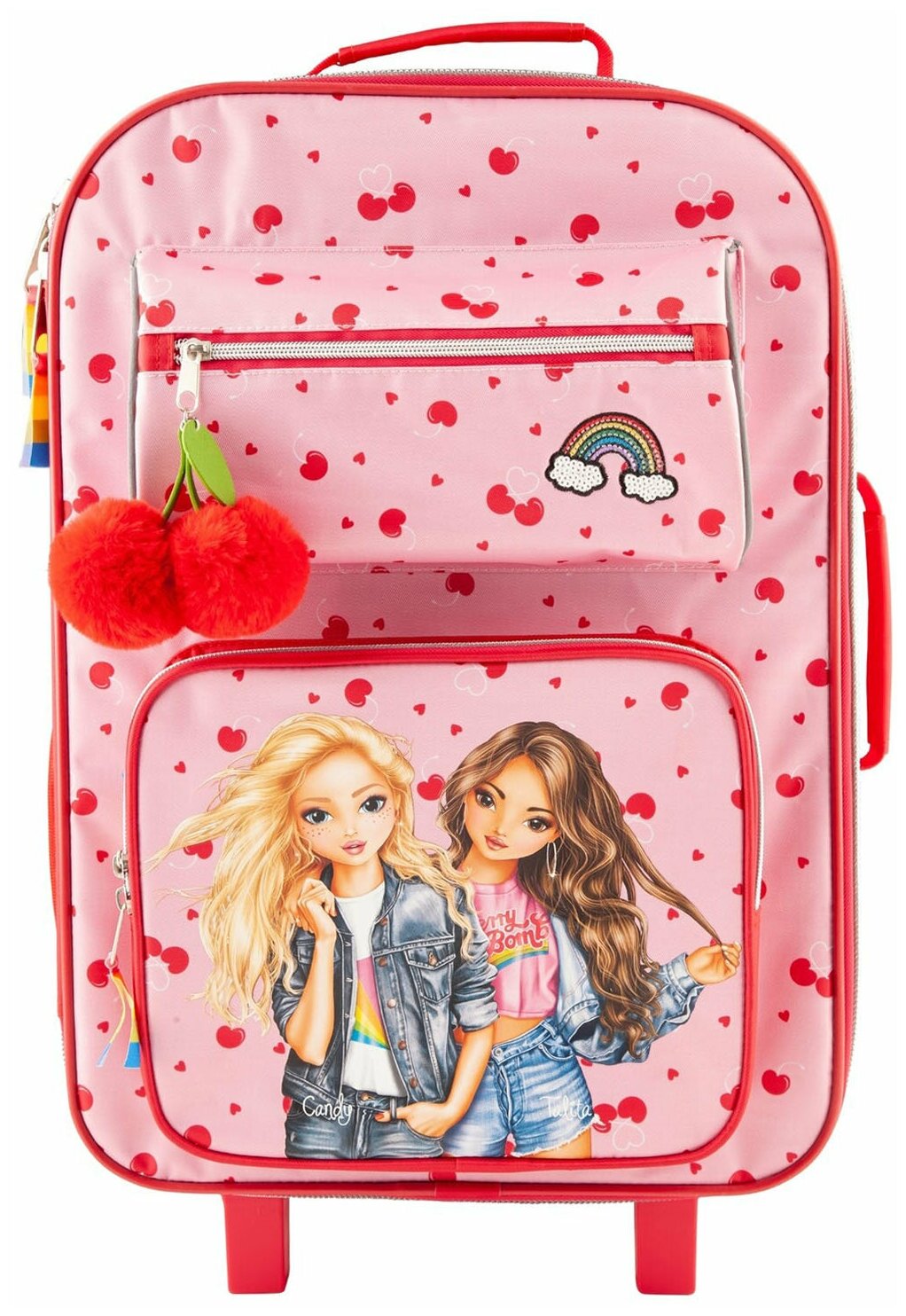 Дорожная сумка-чемодан на колесиках для девочки Depesche TOPModel CHERRY BOMB (0410994)