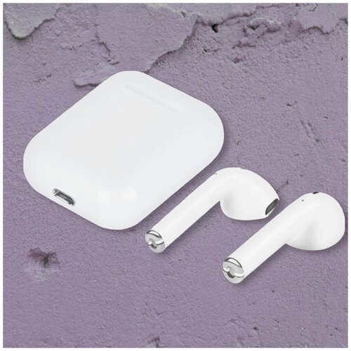 Беспроводные наушники SECURE MOUNT для телефона Блютуз гарнитура для смартфона Bluetooth наушники для iphone android белый 80000₽