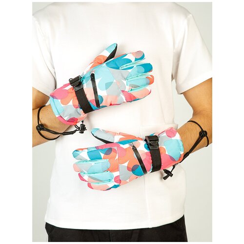 фото Перчатки modniki - белый/черный, m-9(21-23)