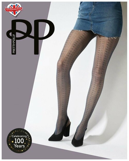 Колготки  Pretty Polly, 15 den, размер one size, черный