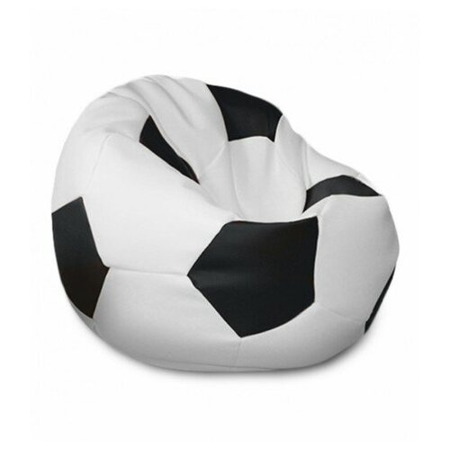 Кресло-мяч Relax Line Мяч Экокожа White-Black Galaxy XL